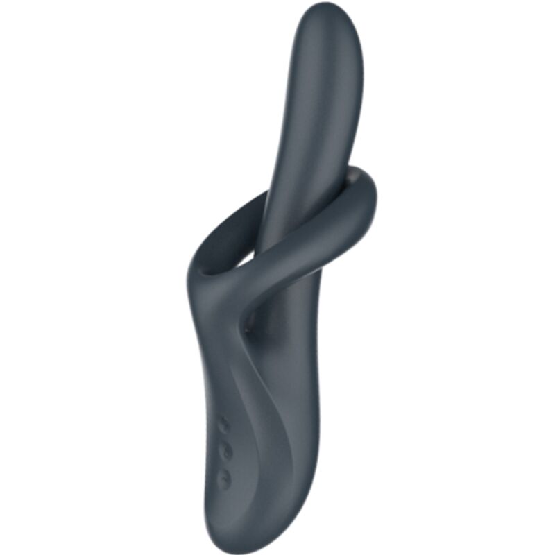 Comprar Satisfyer Heat Flex 4 Gris – Vibrador Recargable Con Función De Calentamiento Innovadora-Noxtic