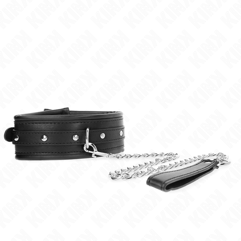 Comprar KINK Collar Con Correa 65 Cm Hebilla Brillante – Diseño Elegante Para Placer Seguro-Noxtic