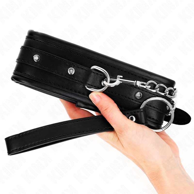 Comprar KINK Collar Con Correa 65 Cm Hebilla Brillante – Diseño Elegante Para Placer Seguro-Noxtic