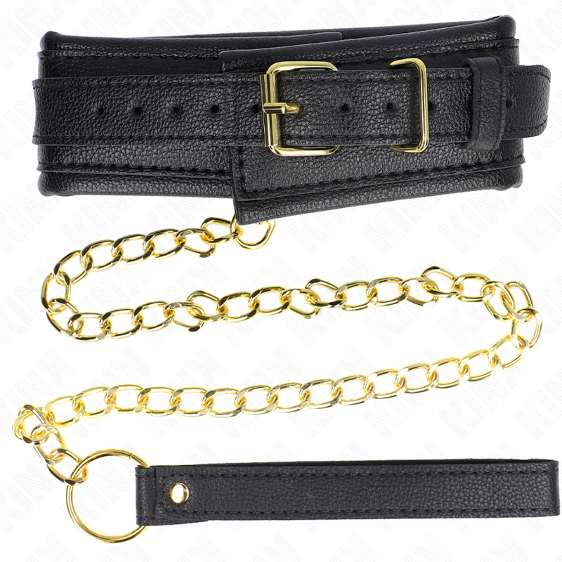 Comprar KINK Collar Con Correa Imitación Cuero Modelo 1 – Diseño Elegante Ajustable Para Comodidad Personalizada-Noxtic