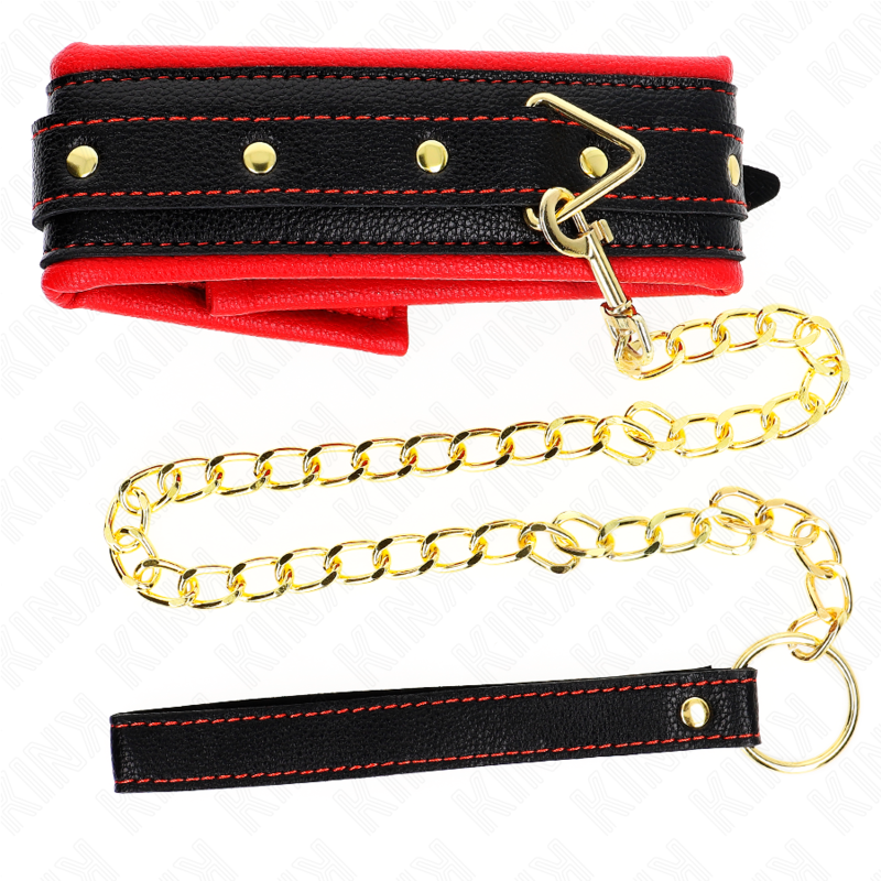 Comprar KINK Collar Con Correa Imitación Cuero Ajustable – Diseño Elegante Para Comodidad Y Control-Noxtic