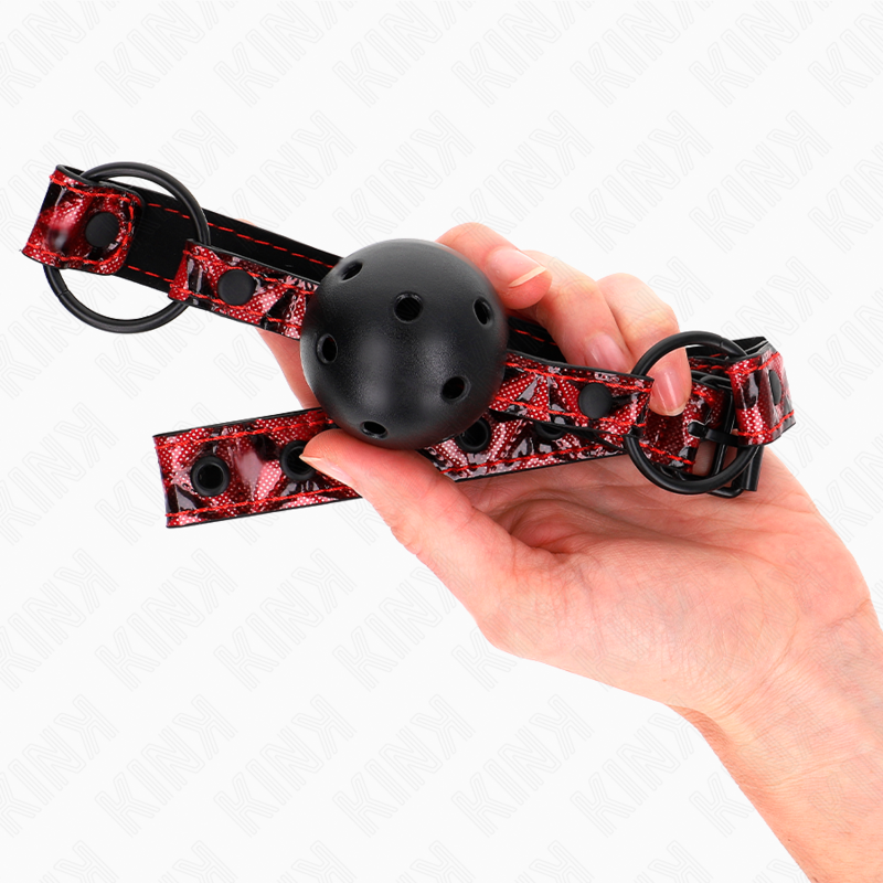 Comprar KINK Mordaza De Bola 4.5 Cm Con Patrón De Diamante – Diseño Ajustable Para Comodidad Y Estilo-Noxtic