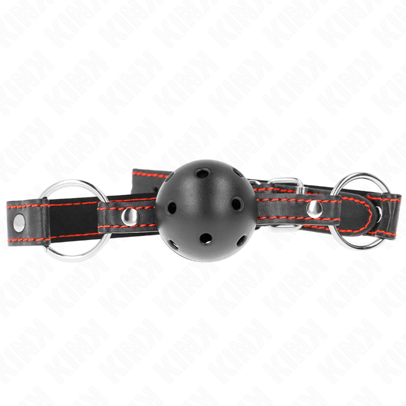 Comprar KINK Mordaza De Bola 4.5 Cm Negra Dura Hueca – Diseño Elegante Para Experiencias Sensoriales Únicas-Noxtic