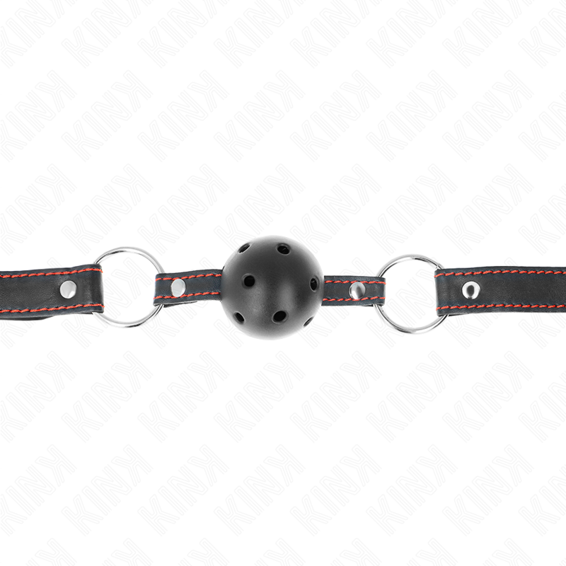 Comprar KINK Mordaza De Bola 4.5 Cm Negra Dura Hueca – Diseño Elegante Para Experiencias Sensoriales Únicas-Noxtic