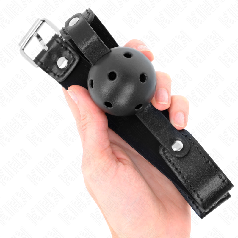 Comprar KINK Mordaza De Bola Transpirable 4.5 Cm – Diseño Elegante Para Comodidad Y Estilo En BDSM-Noxtic