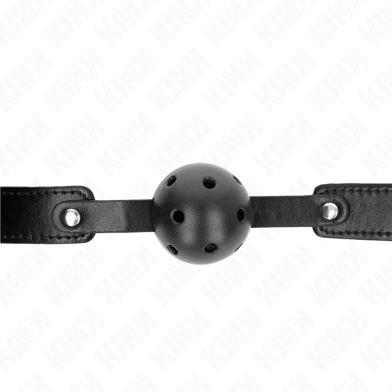 Comprar KINK Mordaza De Bola Transpirable 4.5 Cm – Diseño Elegante Para Comodidad Y Estilo En BDSM-Noxtic