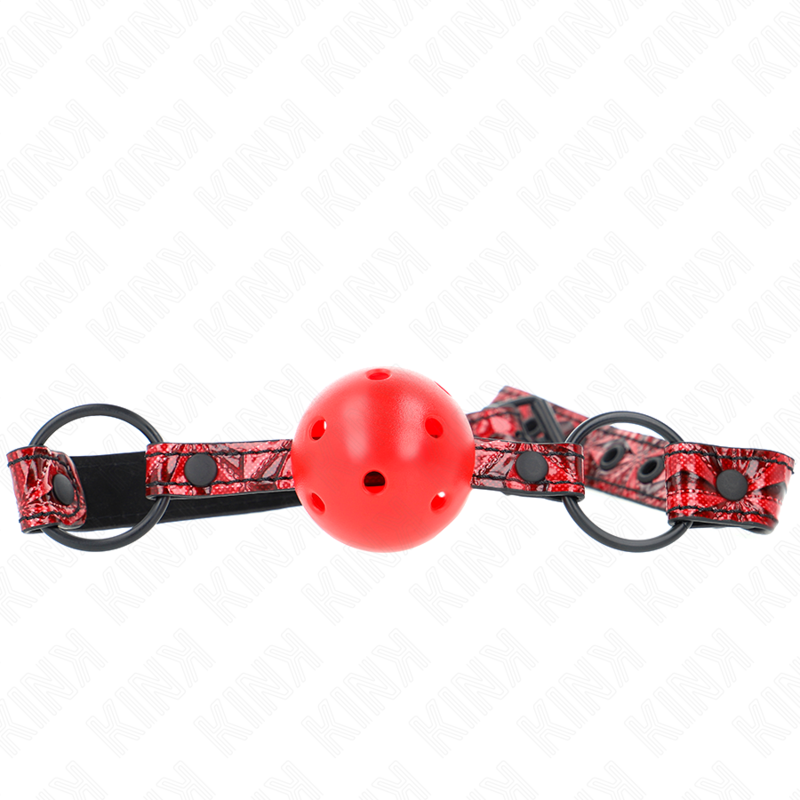 Comprar KINK Mordaza De Bola 4.5 Cm Con Patrón De Diamante – Diseño Ajustable Para Comodidad Personalizada-Noxtic