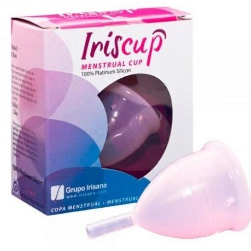 Comprar IrisCup Copa Menstrual Rosa Grande – Silicona Reutilizable Para Comodidad Diaria-Noxtic