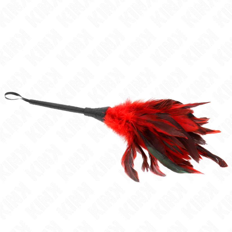 Comprar KINK Plumas De Pollo Para Cosquillas Rojo – Diseño Suave Para Experiencias Sensoriales Únicas-Noxtic