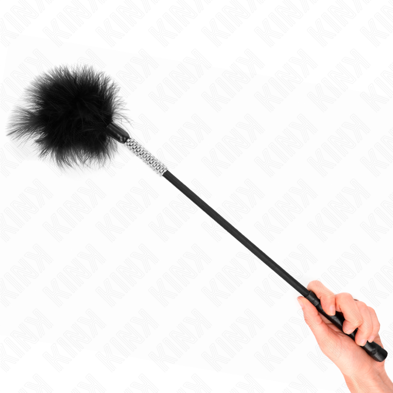 Comprar KINK Plumas Para Cosquillas Con Mango De Diamantes De Imitación 50 Cm – Juguete Sensorial Para Juegos Divertidos-Noxtic