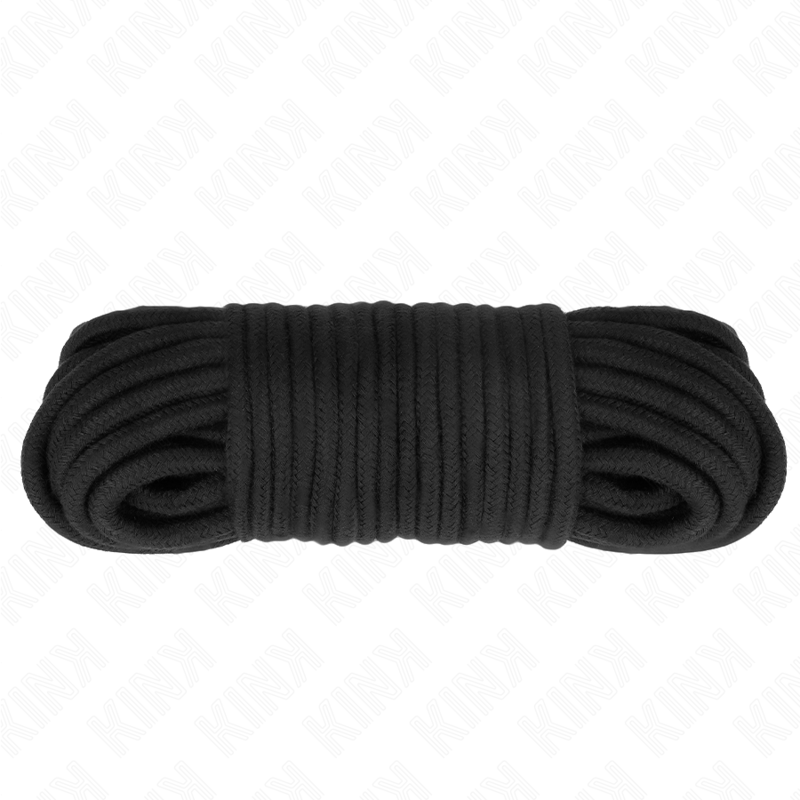 Comprar KINK Cuerda De Algodón 20 Metros Negro – Ideal Para Explorar Nuevas Sensaciones Con Comodidad Y Seguridad-Noxtic
