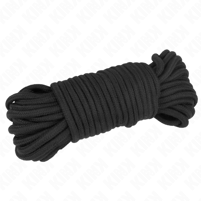 Comprar KINK Cuerda De Algodón 20 Metros Negro – Ideal Para Explorar Nuevas Sensaciones Con Comodidad Y Seguridad-Noxtic