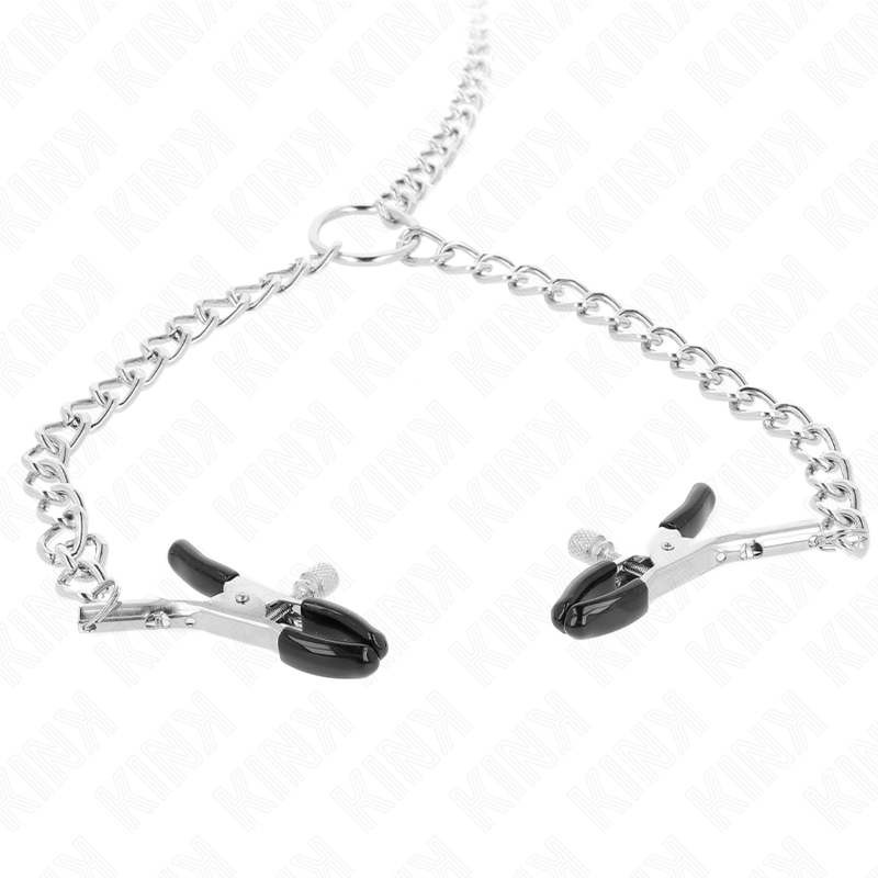 Comprar KINK Pinzas Para Pezones Dobles Con Cadenas – Estimulador Sensorial Para Experiencias Únicas-Noxtic