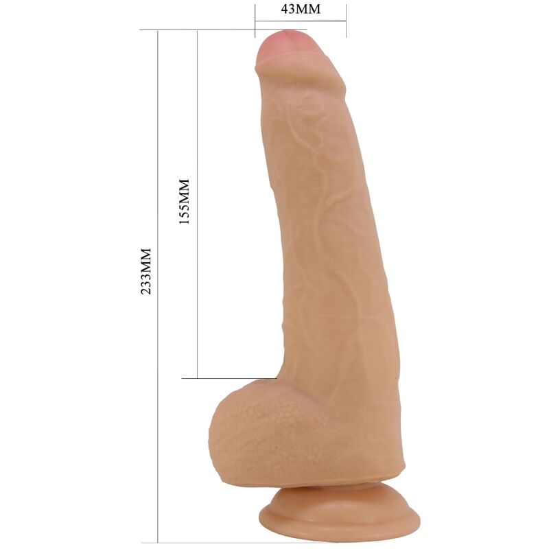 Comprar PRETTY LOVE Draco Dildo Natural 23 CM – Diseño Realista Para Placer Intenso-Noxtic