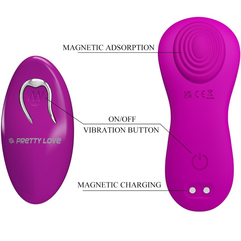 Comprar Pretty Love Romario Rosa – Estimulador Discreto Con Control Remoto Para Placer Intenso-Noxtic
