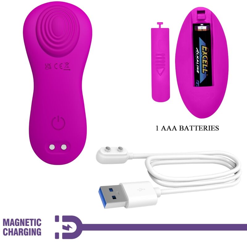 Comprar Pretty Love Romario Rosa – Estimulador Discreto Con Control Remoto Para Placer Intenso-Noxtic