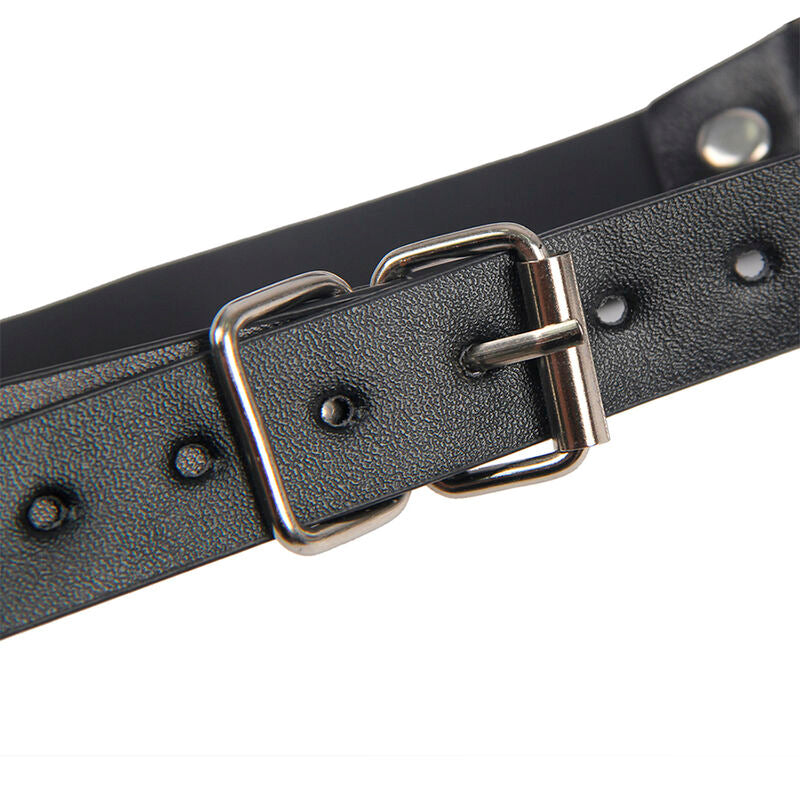 Comprar SUBBLIME Pinzas Para El Pecho Con Correa De Cuero Negra – Accesorio Elegante Para Exploración Creativa-Noxtic