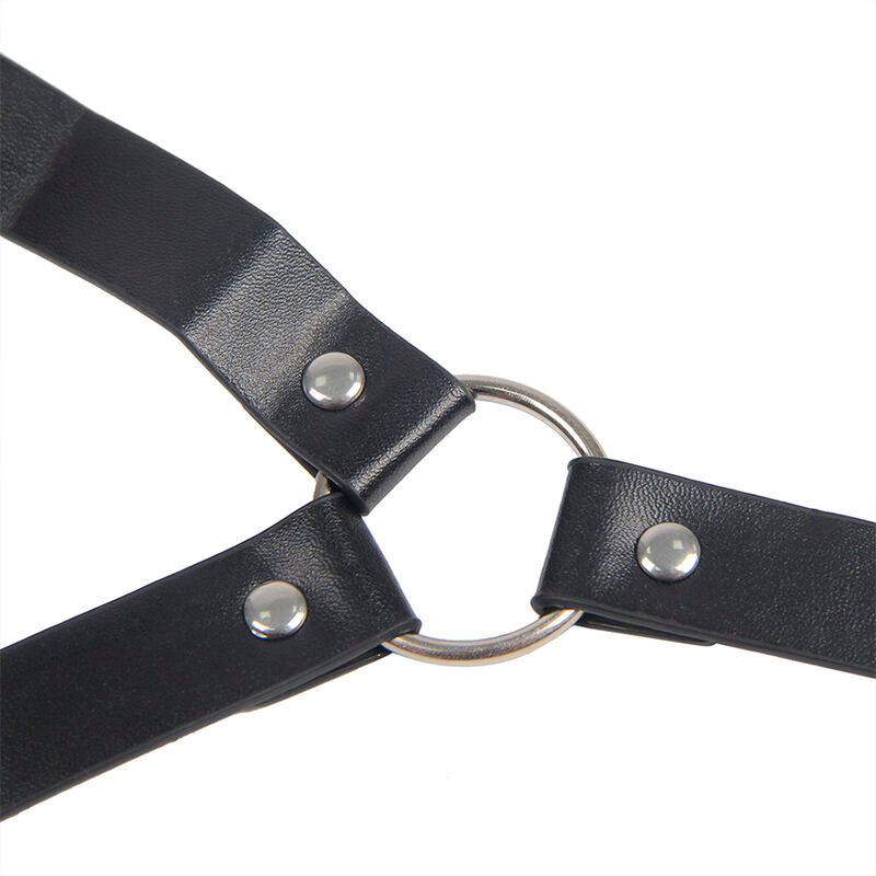 Comprar SUBBLIME Pinzas Para El Pecho Con Correa De Cuero Negra – Accesorio Elegante Para Exploración Creativa-Noxtic