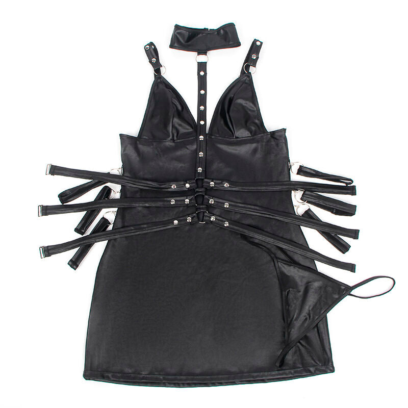 Comprar SUBBLIME Vestido Bondage Cuero Negro S M – Diseño Elegante Para Sentirse Poderosa-Noxtic