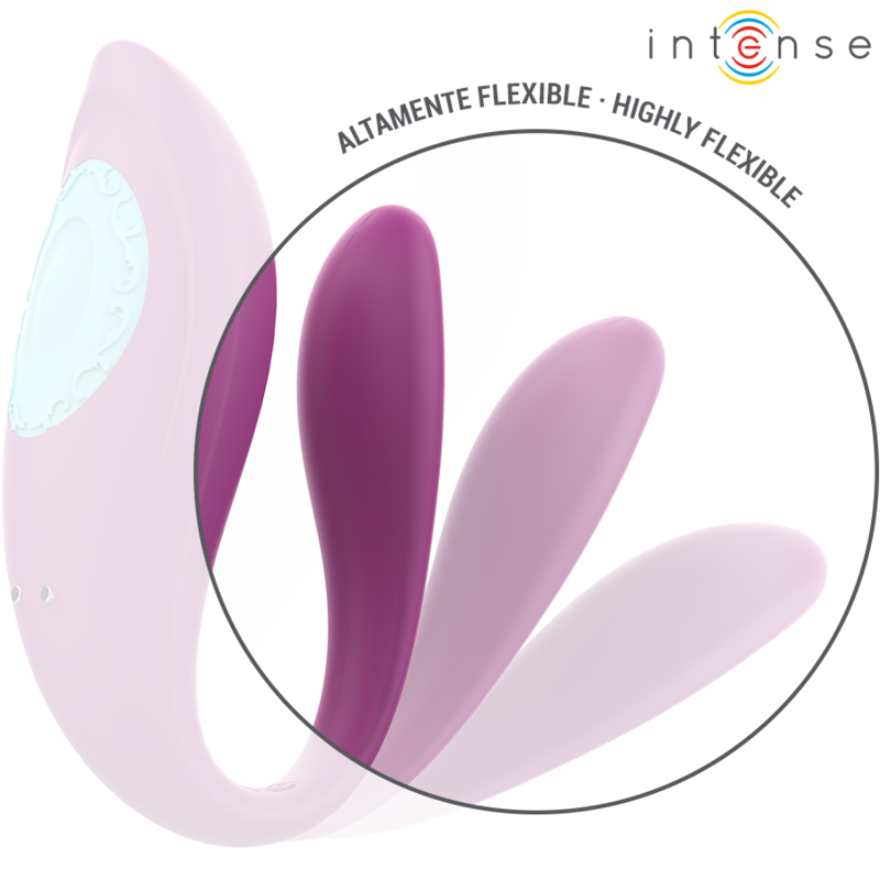 Comprar INTENSE Annie Estimulador Morado – Vibrador Con Control Remoto Y Diseño Elegante-Noxtic