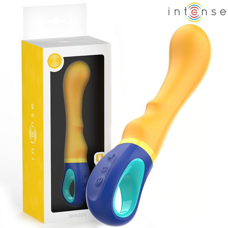 Comprar Intense Shaggy Vibrador Amarillo – Estimulador Innovador Con Diseño Ergonómico-Noxtic