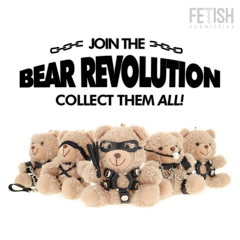 FETISH SUBMISSIVE - TED OSITO PELUCHE BDSM MODELO 2-FETISH SUBMISSIVE REBEL TOYS-Noxtic