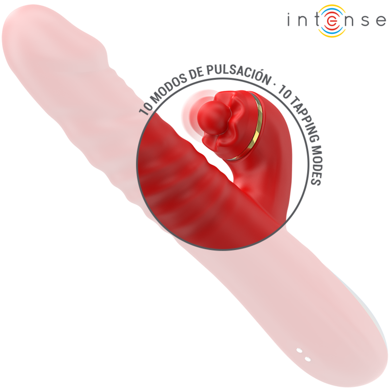 Comprar INTENSE Thalia Vibrador Rojo – Estimulador Multifuncional Con Diseño Ergonómico-Noxtic