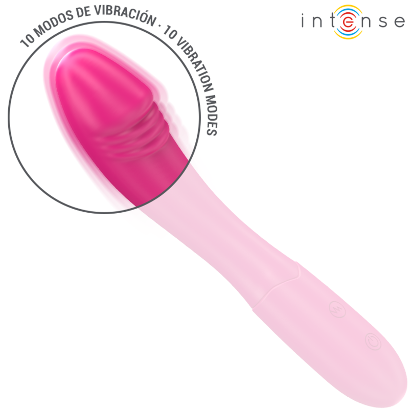 Comprar Intense Belinda Vibrador Rosa – Flexible De 19 Cm Con 10 Modos De Vibración-Noxtic
