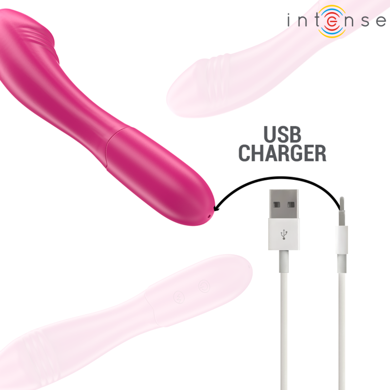 Comprar Intense Belinda Vibrador Rosa – Flexible De 19 Cm Con 10 Modos De Vibración-Noxtic