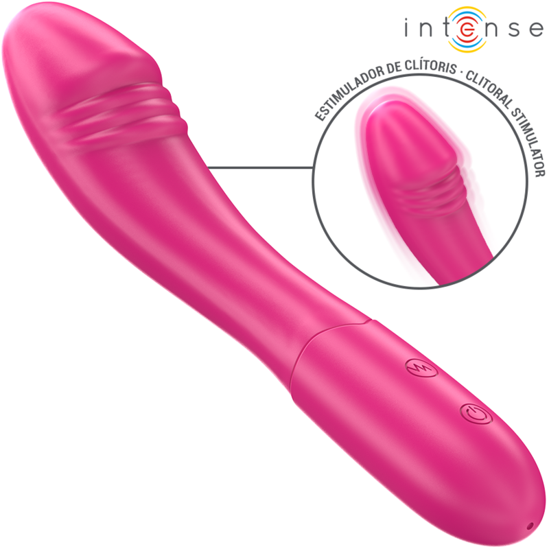 Comprar Intense Belinda Vibrador Rosa – Flexible De 19 Cm Con 10 Modos De Vibración-Noxtic