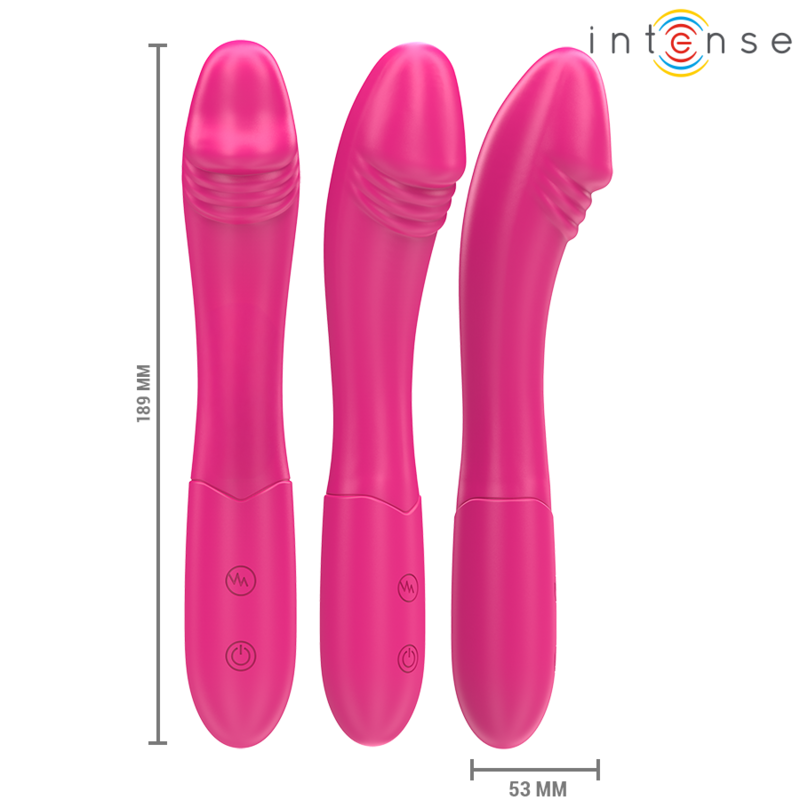 Comprar Intense Belinda Vibrador Rosa – Flexible De 19 Cm Con 10 Modos De Vibración-Noxtic