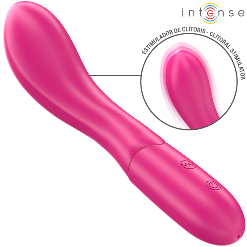Comprar INTENSE Lisette Vibrador Rosa – Flexible Con 10 Modos De Vibración Para Placer Personalizado-Noxtic
