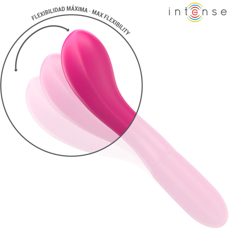 Comprar INTENSE Lisette Vibrador Rosa – Flexible Con 10 Modos De Vibración Para Placer Personalizado-Noxtic