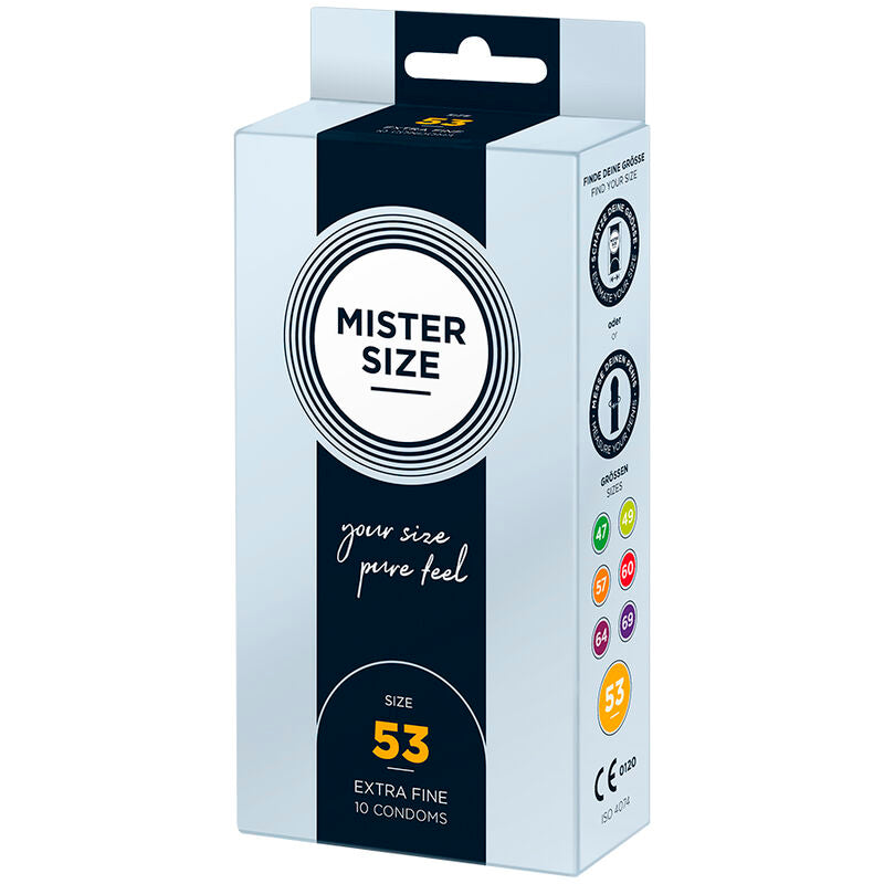 Comprar MISTER SIZE Preservativos Talla M 53 Mm – Ajuste Perfecto Para Máxima Comodidad-PRESERVATIVOS-Noxtic