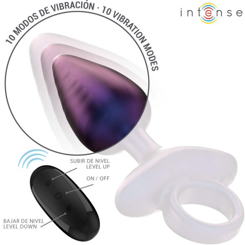 Comprar INTENSE Michael Plug Anal Vibrador Modelo 2 – Diseño Ergonómico Con Control Remoto Para Placer Personalizado-Noxtic