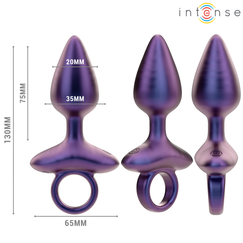 Comprar INTENSE Michael Plug Anal Vibrador Modelo 2 – Diseño Ergonómico Con Control Remoto Para Placer Personalizado-Noxtic