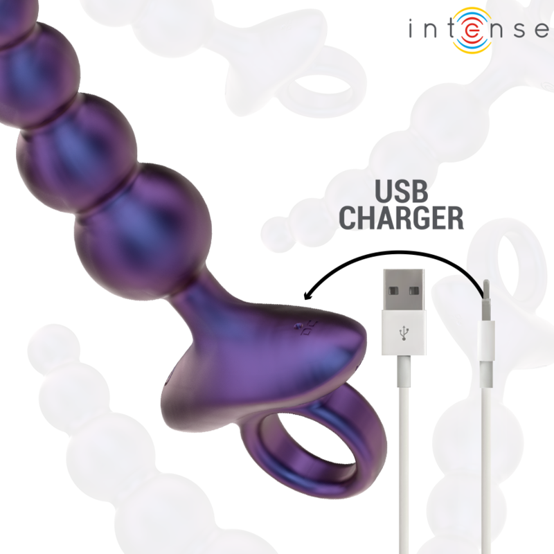 Comprar INTENSE TITO Plug Anal Vibrador Modelo 3 – Control Remoto Para Experiencia Sensorial Única-Noxtic