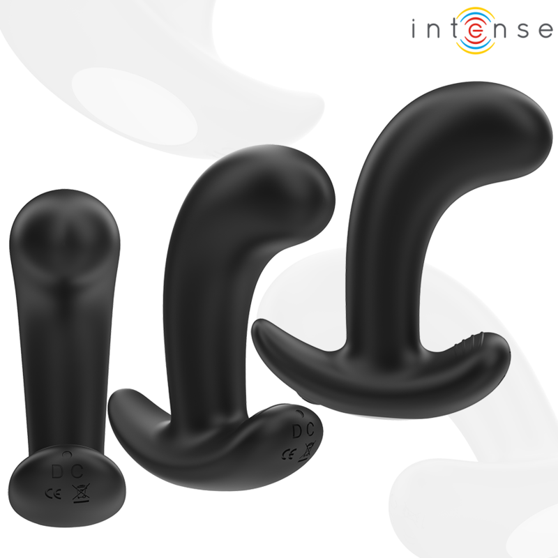 Comprar INTENSE Chandler Plug Anal Negro – Plug Con 10 Vibraciones Y Control Remoto Para Placer Personalizado-Noxtic