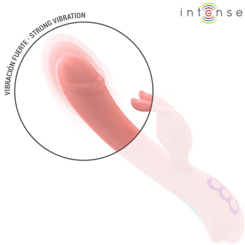 Comprar INTENSE Rachel Vibrador Rabbit Rosa – Diseño Elegante Con 5 Modos De Vibración-Noxtic