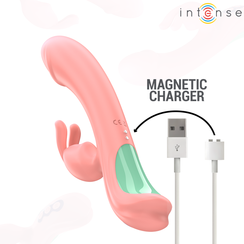 Comprar INTENSE Rachel Vibrador Rabbit Rosa – Diseño Elegante Con 5 Modos De Vibración-Noxtic