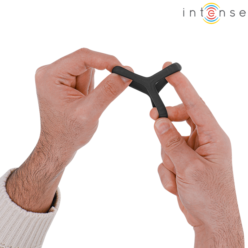 Comprar INTENSE Carson Anillo Doble Para Pene – Silicona Médica Con Ajuste Cómodo Y Seguro-Noxtic