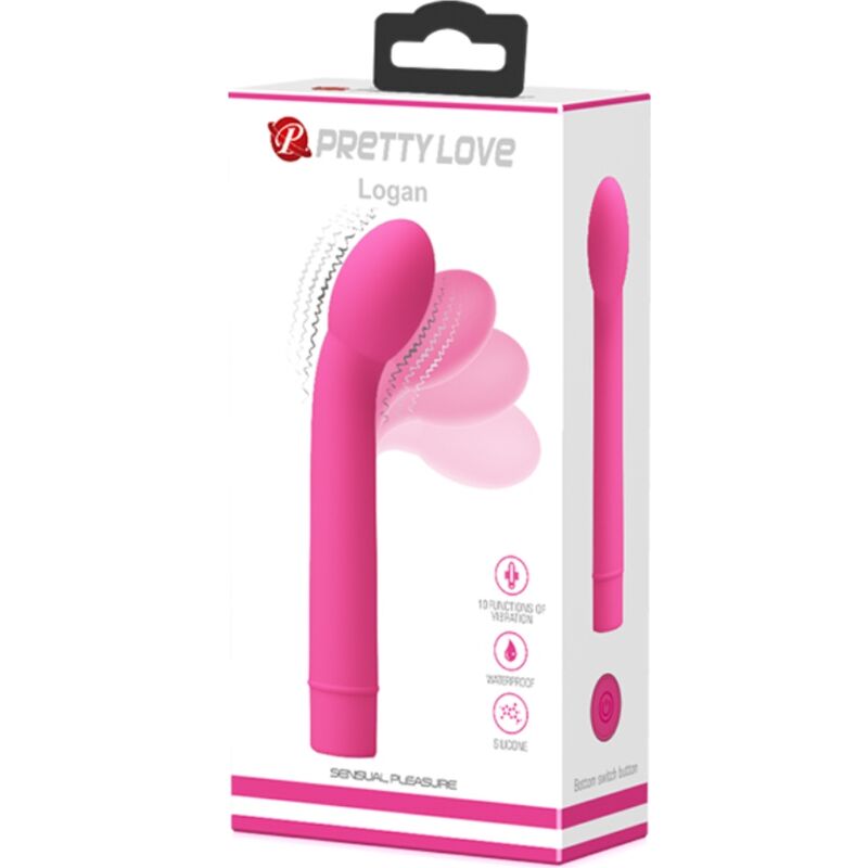 Comprar Pretty Love Logan Vibrador Punto G – Estimulador De Silicona Médica Con 10 Modos De Vibración-Noxtic