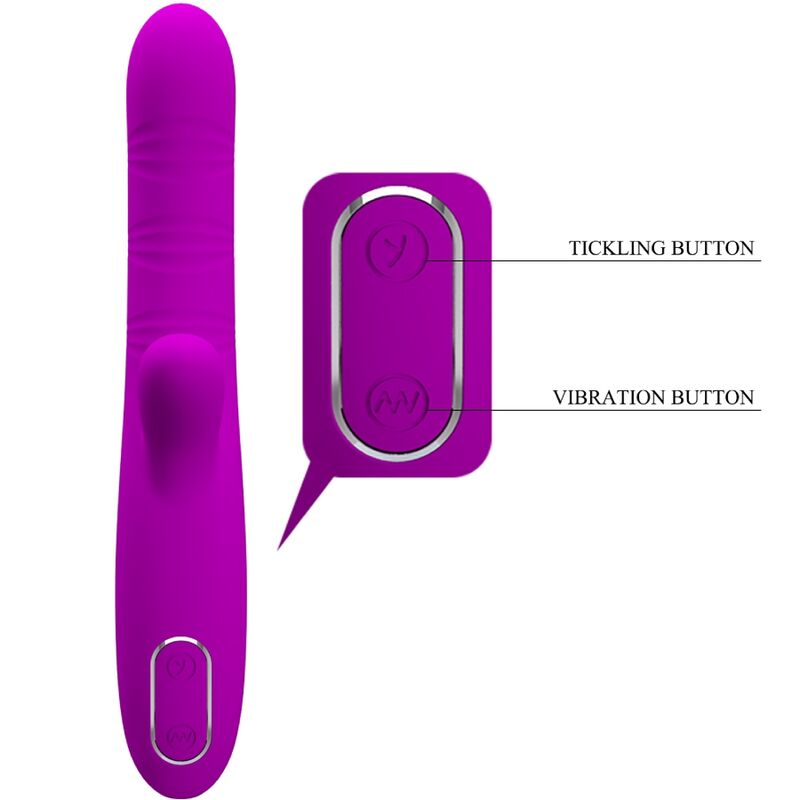 Comprar Pretty Love Angelique Vibrador Multifunción Morado – Estimulación Versátil Con 12 Modos De Vibración-Noxtic