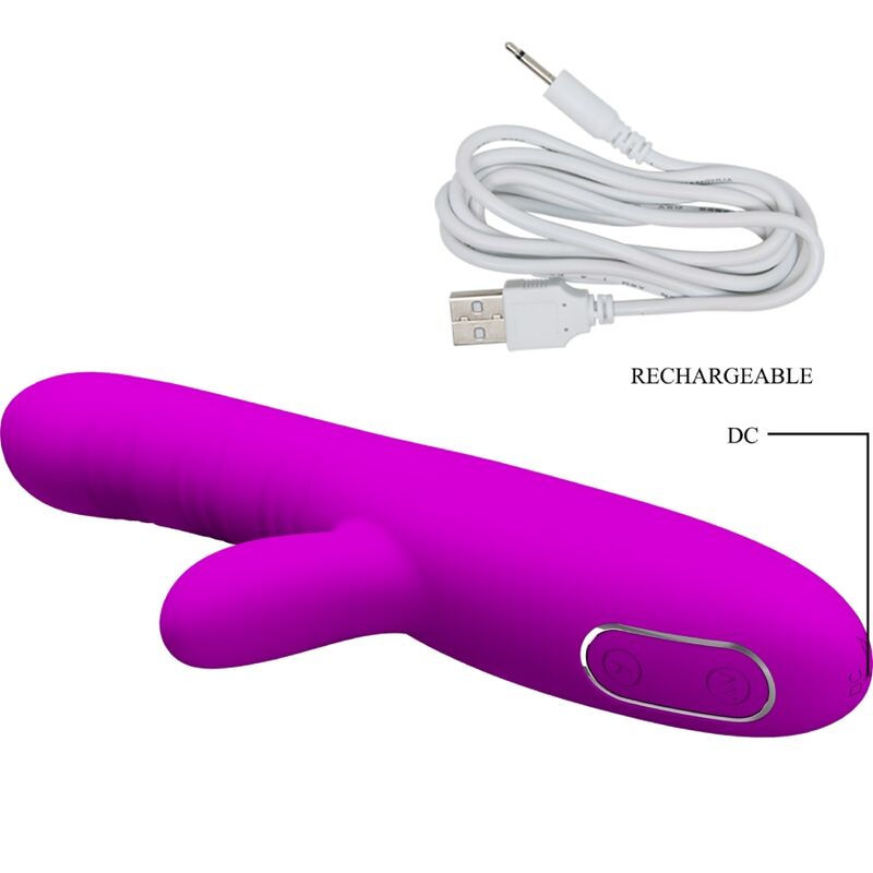 Comprar Pretty Love Angelique Vibrador Multifunción Morado – Estimulación Versátil Con 12 Modos De Vibración-Noxtic
