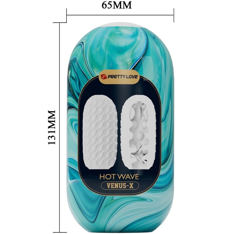 Comprar Pretty Love Hot Wave – Masajeador Masculino De Silicona Con Diseño Ergonómico-Noxtic