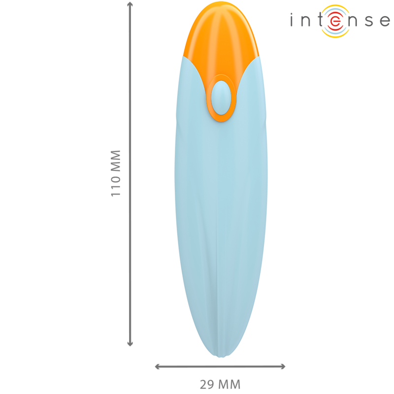Comprar Intense Mike Bala Vibradora Azul – Diseño Compacto Con Control Remoto Para Estimulación Directa-Noxtic