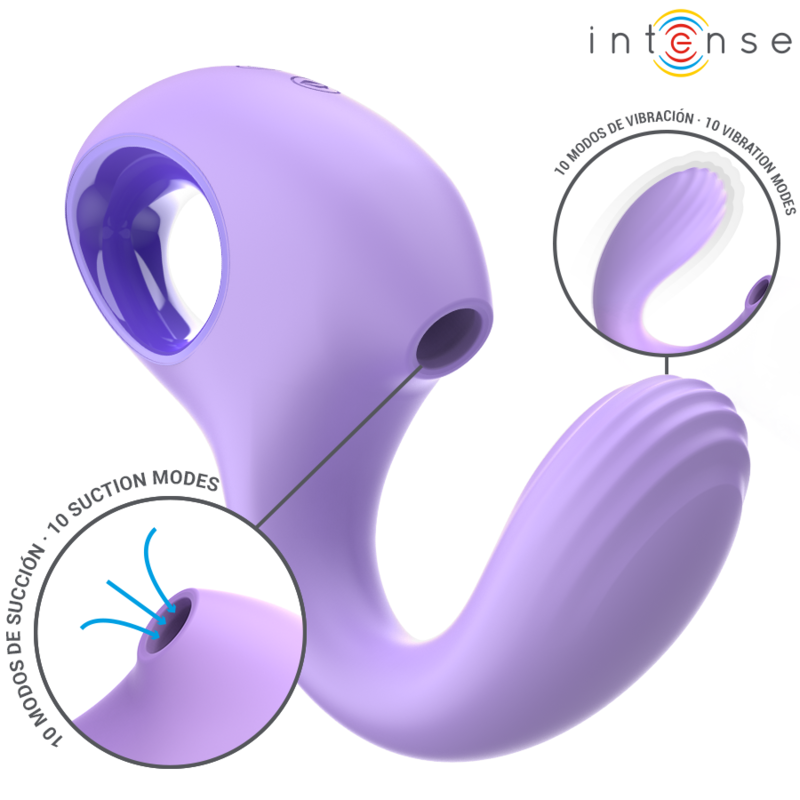 Comprar INTENSE Baxter Vibrador Violeta – Estimulador Con Diseño Elegante Para Placer Personal-Noxtic