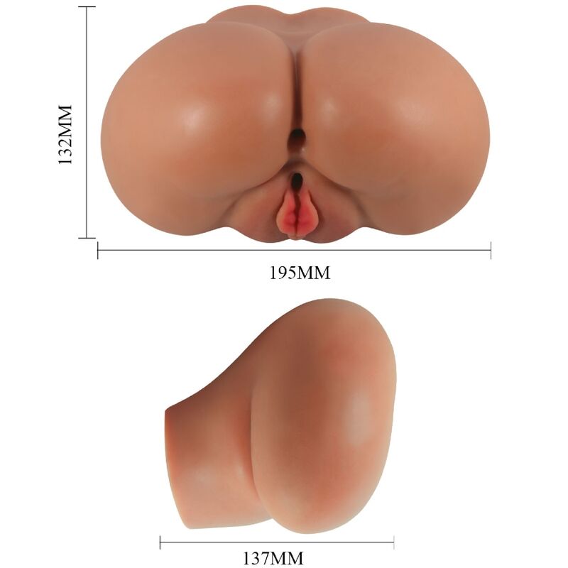Comprar CRAZY BULL Luna Trasero Vibrador – Diseño Realista Con Control Remoto Para Placer Personalizado-Noxtic