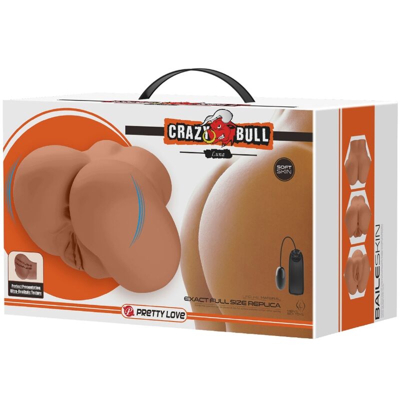 Comprar CRAZY BULL Luna Trasero Vibrador – Diseño Realista Con Control Remoto Para Placer Personalizado-Noxtic