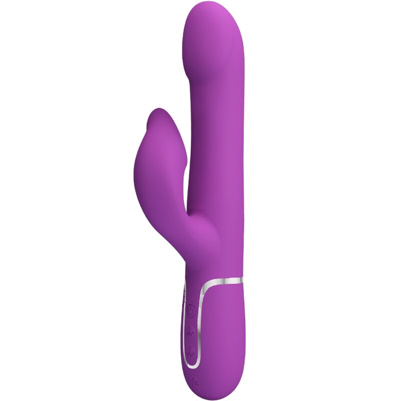Comprar Pretty Love Vibrador Multifunción 4 En 1 Morado – Diseño Ergonómico Con Funciones Avanzadas-Noxtic